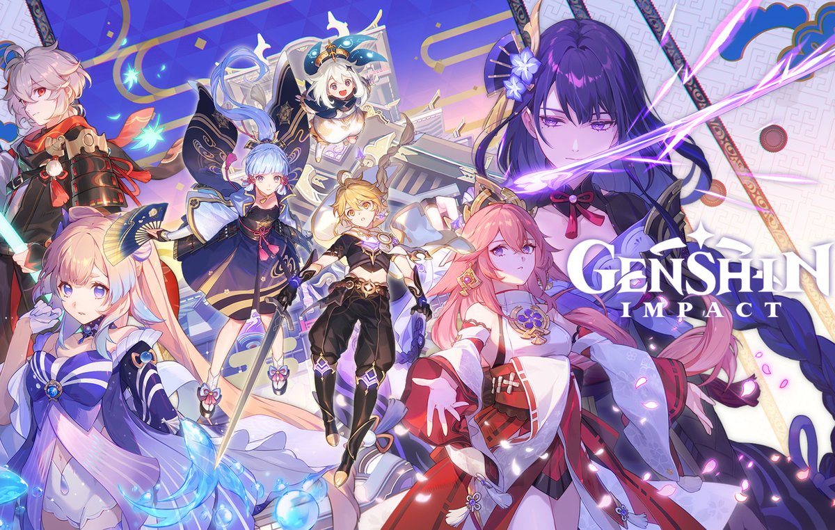 ﹅「 $100 Genshin Impact Giveaway! 」. ⋆ ₊

✧ First Place:
⋆ $50 + 3280 Genesis Crystals

✧ Second Place:
⋆ $30 + 1980 Genesis Crystals

✧ 4 Third Place Winners:
⋆ Welkin Moons! (1 each)

⋆ Follow &amp; rt + like
⋆ Ends last day of Baal banner!
⋆ #GenshinImpact #Genshintwt
