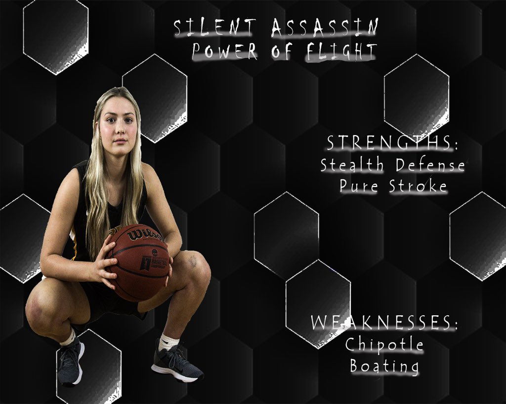 BW_wbasketball's tweet photo. Our next feature player is @sylviesonneman who studies Psychology with a minor in Family Studies. She has saucy skill, a sizzling shot, and is known for being a selfless teammate. 3οΈβ£4οΈβ£ππ₯΅πππ #onelove #bwbecause #buzzinbios https://t.co/osO91miJNP