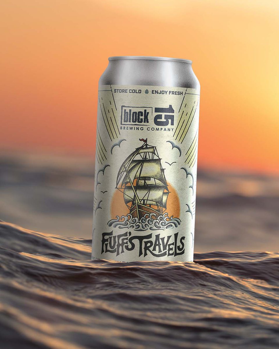 Fluff's Travels, Azacca IPA, coming this Friday! ⛵

On draft/cans at both Block 15 locations Friday, & distro through the PNW shortly after. 

#FluffsTravels #OregonIPAs #DeliveringHoppiness #OregonBeer #block15brewing #block15beer