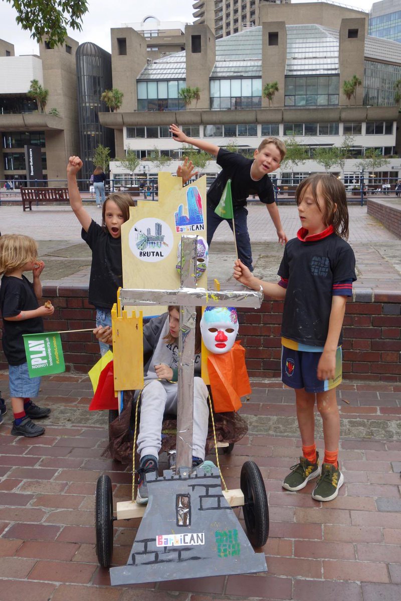 londonplay's tweet image. Day 9 #formulafun Meanwhile down the road at the Barbican another four wheeled triumph was put together by the these guys and put through its paces in the shadow of the aged Roman wall.
@MayorofLondon #LetsDoLondon #letsdogokarts  
@visitlondon