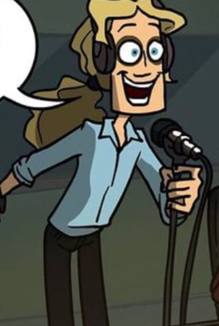 blondeoftheday's tweet photo. blond character of the day is Glam from Metal Family!! (he/him) https://t.co/loSj4preoN