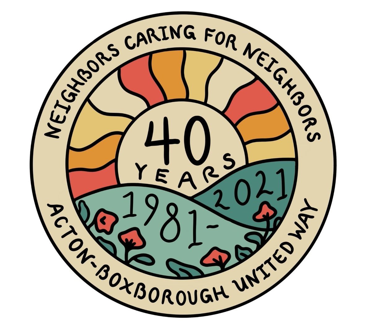 CONGRATS Acton Boxborough United Way 
@ABUnitedWay on your 40th Anniversary! Neighbors Caring 4 Neighbors! Gather with us VIRTUALLY Fri 9/10 @ 7pm 2 Celebrate! *VIP guest Rep Lori Trahan* 
Register &amp; Give @ abuw.org
#ABUnitedWay #LiveABUnited #ActonMA #Boxborough