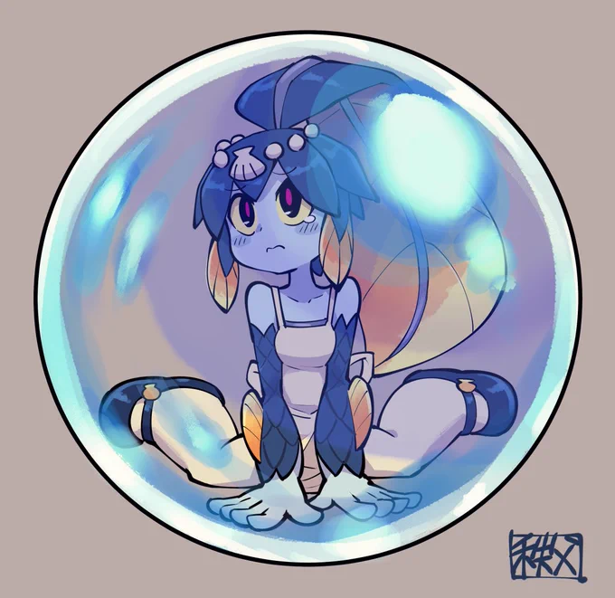 投げられミネット 