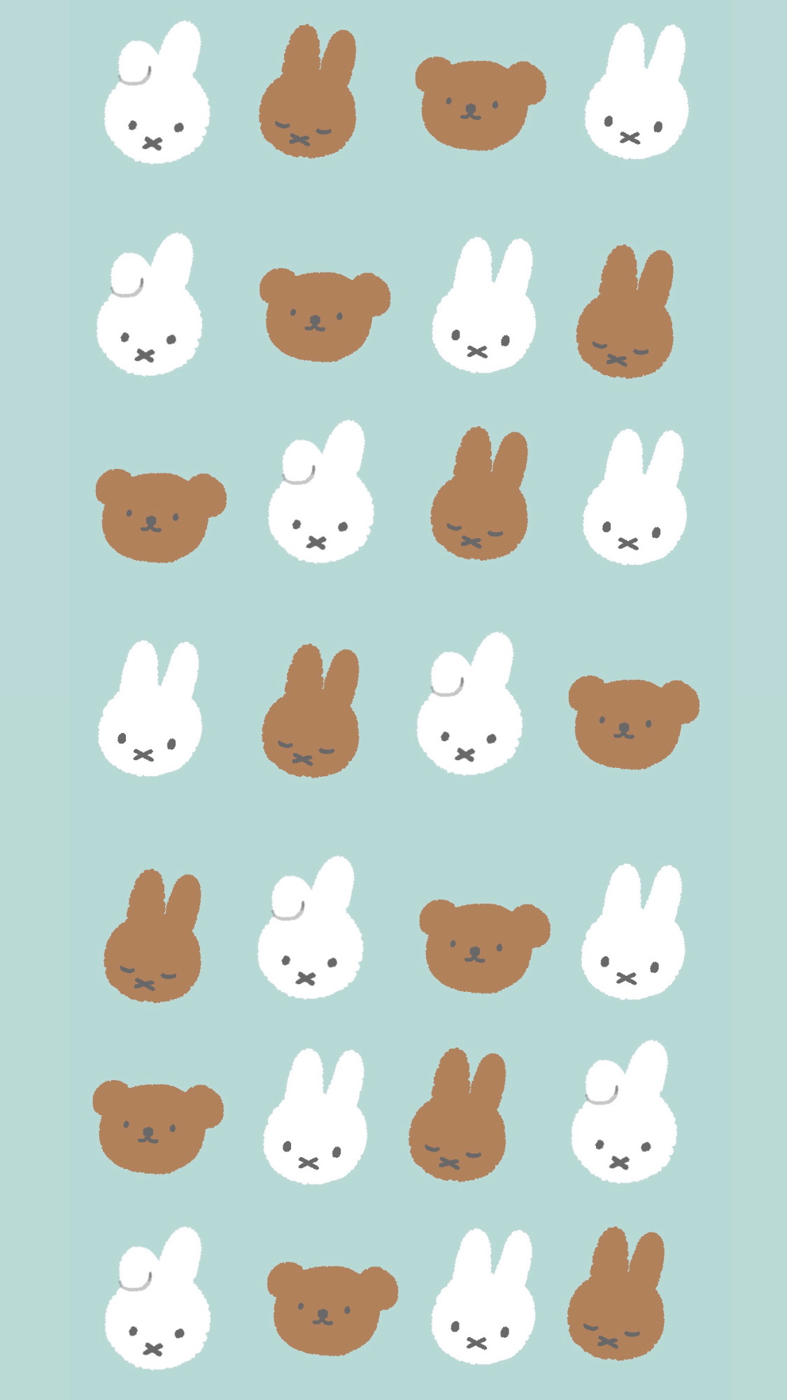 Twitter 上的 Haruka スマホ待ち受けサイズ ばーっと描いたから ミッフィー たちガタガタ T Co Slvdnxsxds Twitter