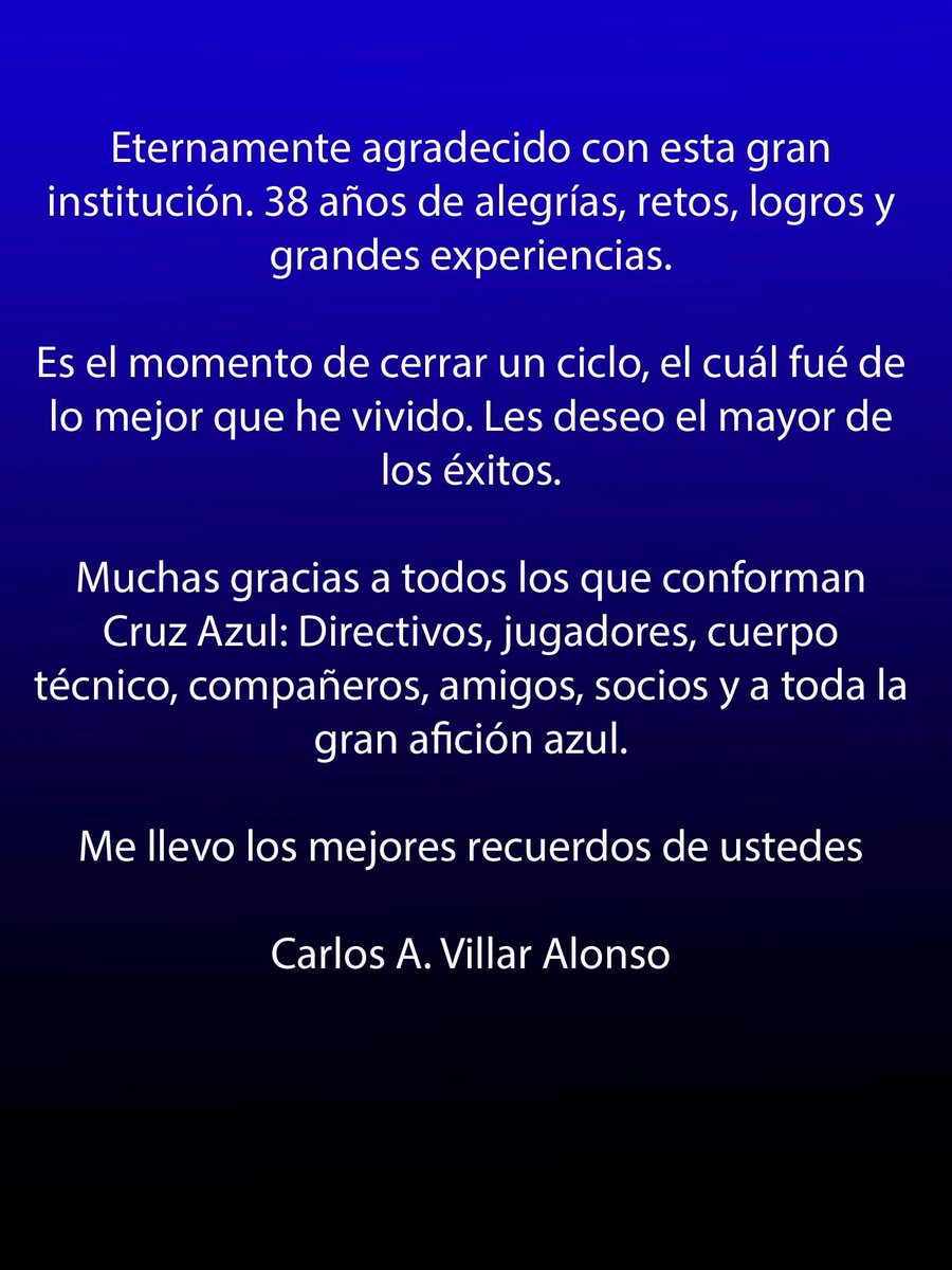 charlie_villar's tweet photo. Gracias @CruzAzul https://t.co/vJkjYMcJxB