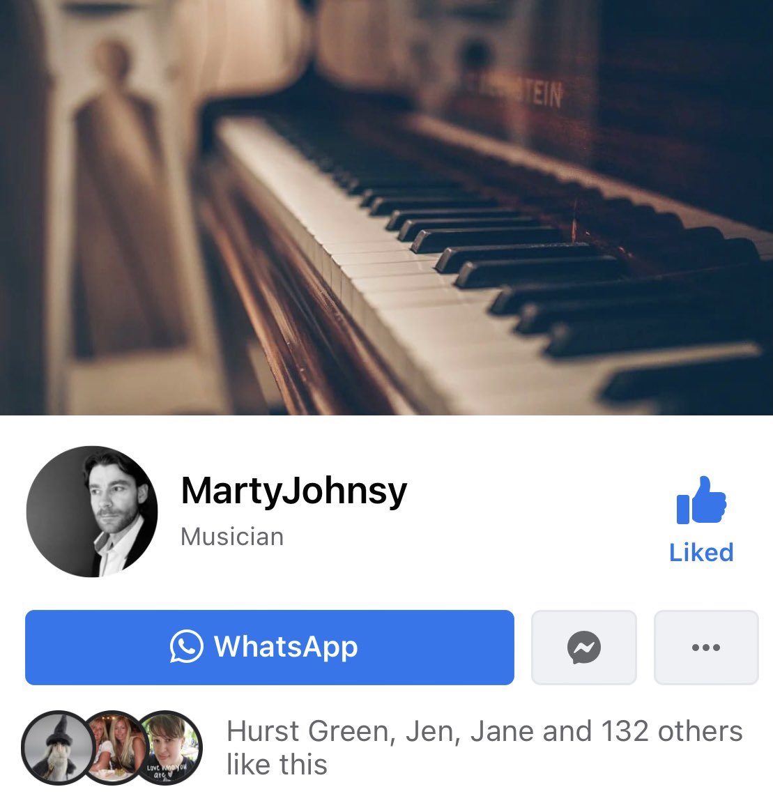 Martyjohnsy's tweet photo. If you haven’t done so already please go to my Facebook page:                    @ Martyjohnsymusic and give it a like  👍.  Thanks https://t.co/d1ywTV8tdD