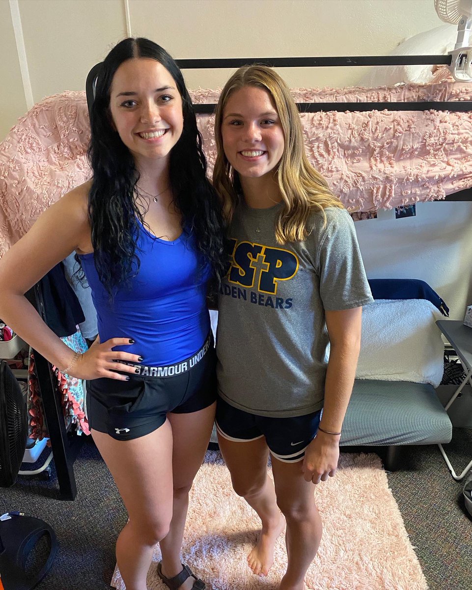 Freshman Move in Day✅ Excited to have these ladies join us on campus! #CSPfam💙
