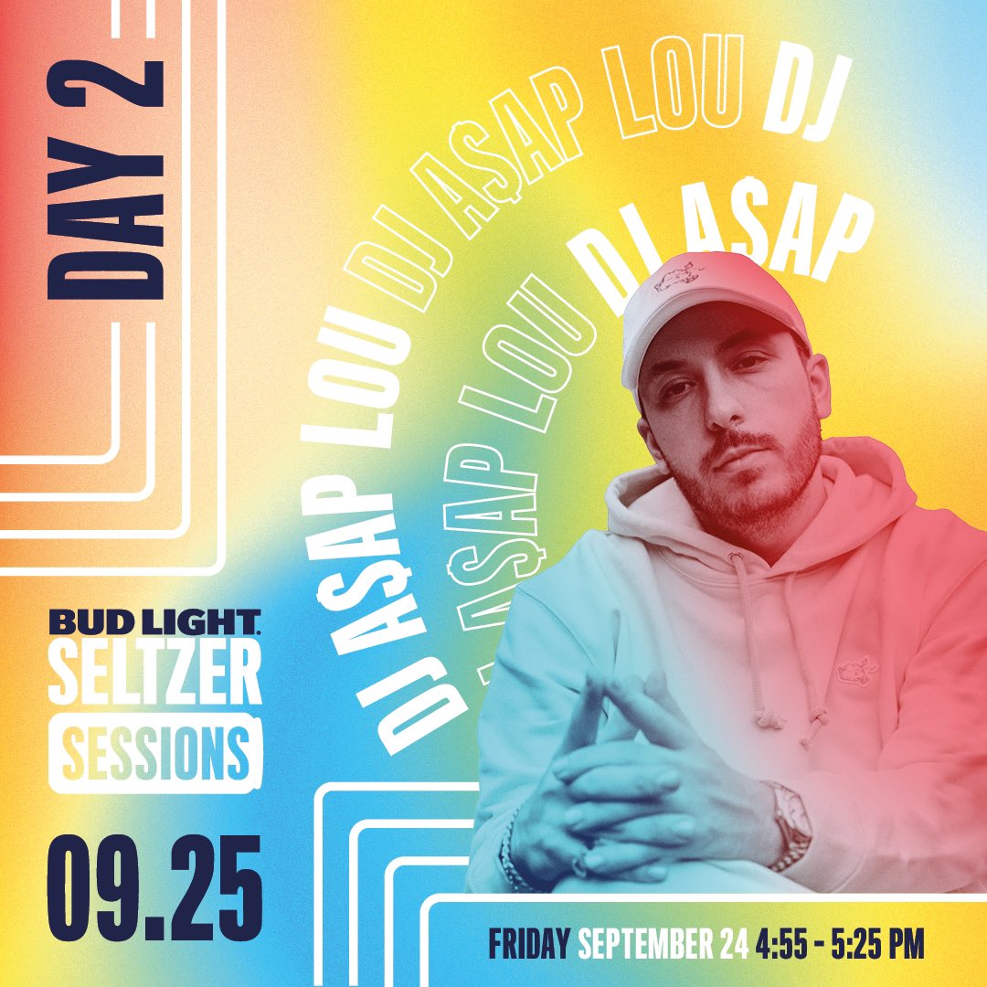 ASVP_Lou's tweet image. Can't wait! September 25th I am performing on the #BudLightSeltzerSessions stage at @GovBallnyc🔥
See you there?