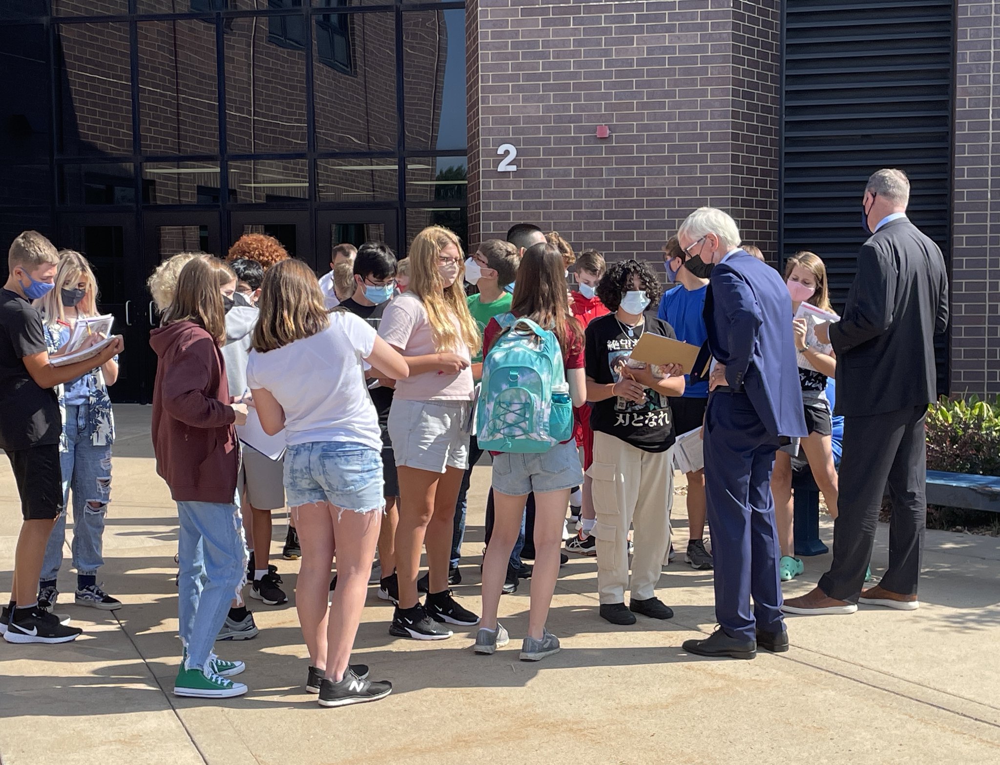 Governor Tony Evers on Twitter "School is back, folks! Had a great