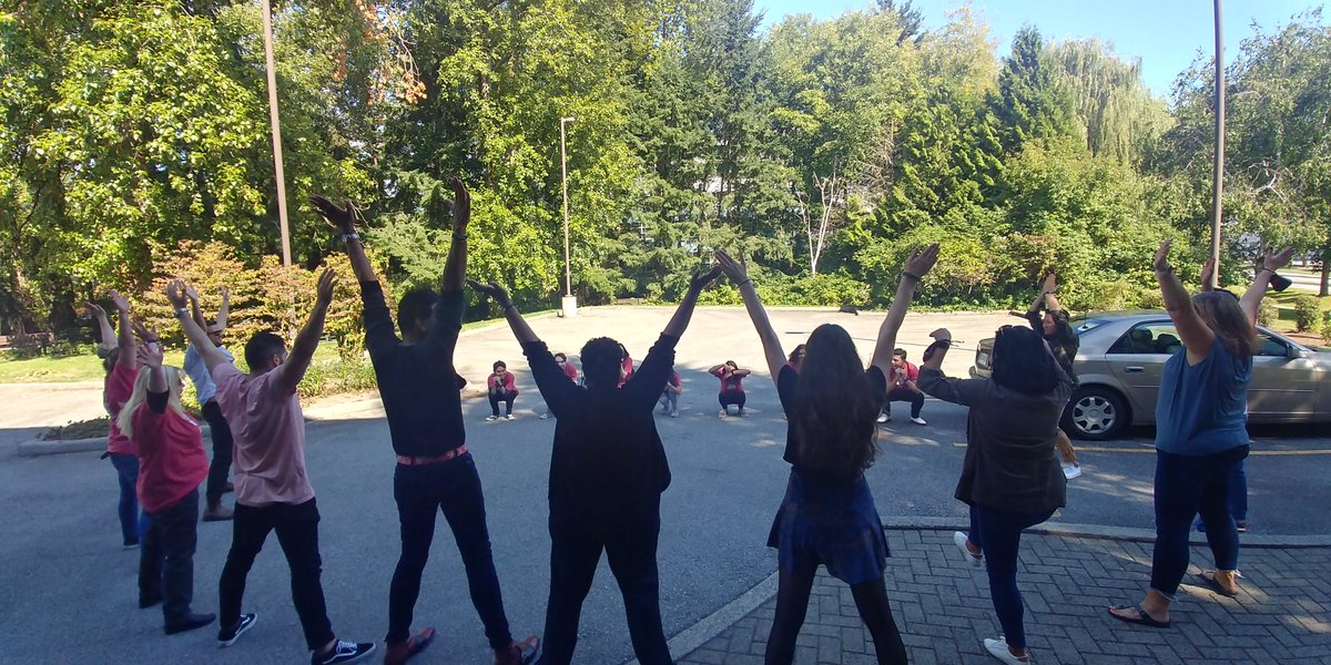 NealAdolph1's tweet photo. Here we are welcoming this year's Campaign Associates with some light hearted team building at @uwbclm. It's going to be a fun four months raising funds to support community. https://t.co/iUwRQioXHE