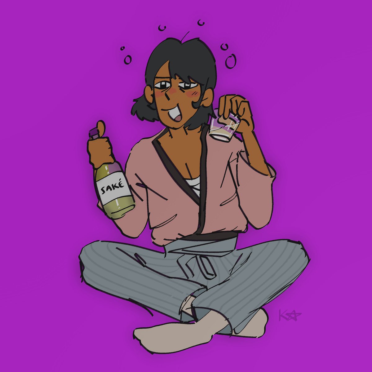 ohmeowgerd's tweet image. woohoo! #VisibleNonbinary !!
my name is kai/fern and i’m a transmasc nonbinary bisexual :] i like to draw fanart of silly shows and gay people hehe