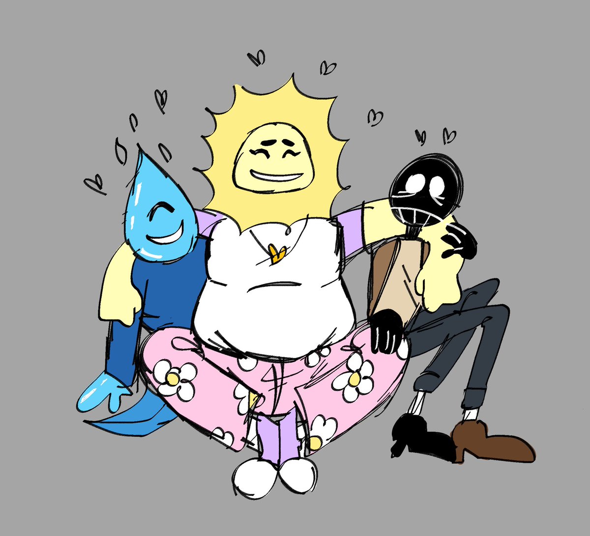 ohmeowgerd's tweet image. woohoo! #VisibleNonbinary !!
my name is kai/fern and i’m a transmasc nonbinary bisexual :] i like to draw fanart of silly shows and gay people hehe