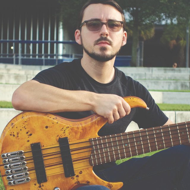 Please join me in welcoming Vinny Svoboda as our newest Emerging Artist. He is an incredibly talented multi-instrumentalist based out of Tampa FL. His main instrument is his bass but he is well versed on piano and drums.  He also composes, arranges, records and produces. Welcome!