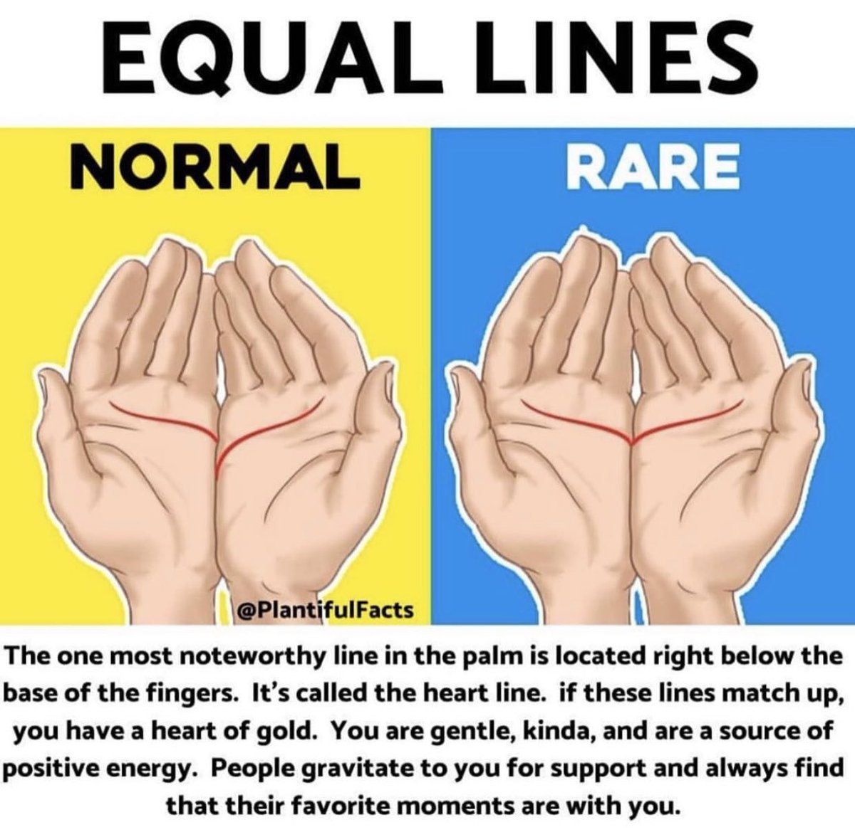 spirituallock's tweet photo. Who has equal lines? 🧐 🤲 https://t.co/2TniuEPT6a
