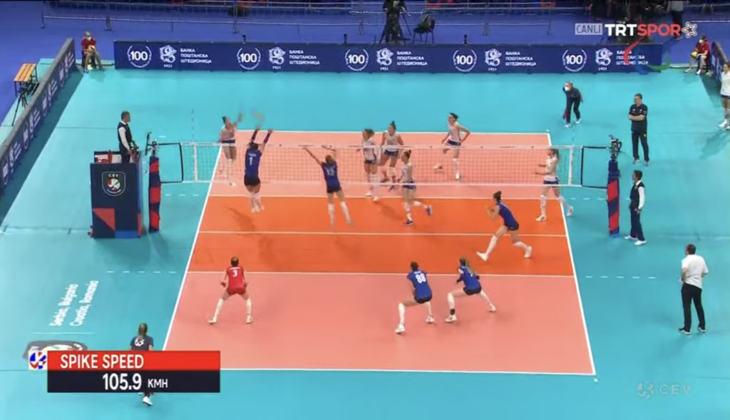 voleybolplus's tweet photo. Spike speed: 105.9 ⚡️#TijanaBoskovic https://t.co/MK1WV1x65z