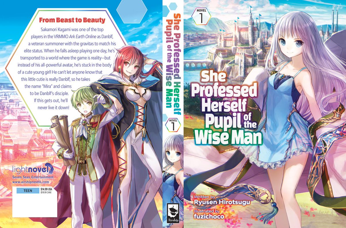 Hirotsugu Ryuusen's Fantasy Light Novel She Professed Herself Pupil of the  Wise Man Gets TV Anime Adaptation - Crunchyroll News