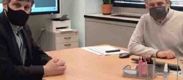 #Saladillo | Reunión con el director de obras hidráulicas de la Nación cutt.ly/2Wxc6kA