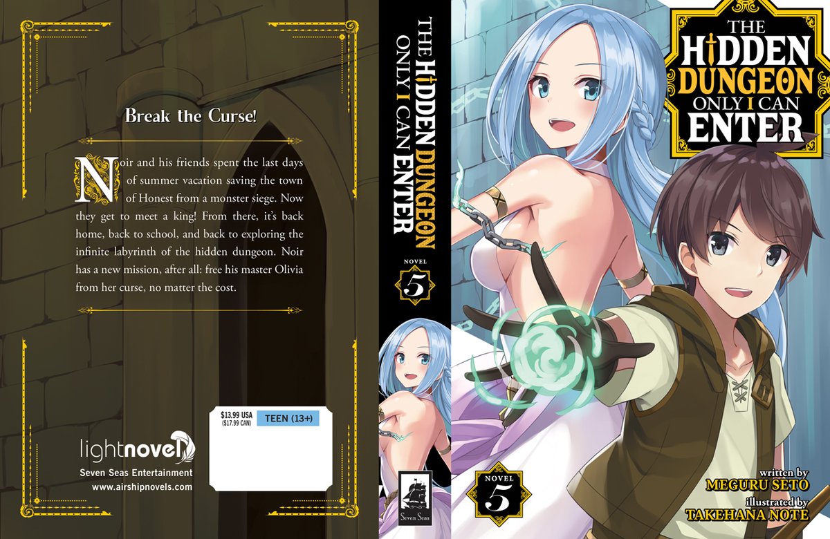 Seven Seas The Hidden Dungeon Only I Can Enter Light Novel Vol 5 Meguru Seto And Takehana Note The Fantasy Adventure That S Now An Anime From Crunchyroll Manga Seven Seas The Hidden Dungeon Only I Can Enter Light Novel Vol 5 Meguru Seto And Takehana Note The Fantasy Adventure That S Now An Anime From Crunchyroll Manga