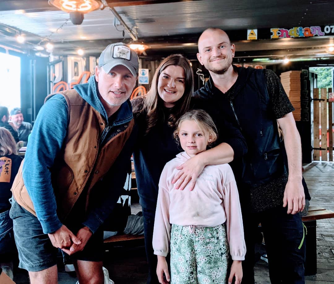 NEW: Andy with fans in Cornwall, England on August 31, 2021.

#AndrewLincoln 

📸 Charlie &amp; Helena Dixon