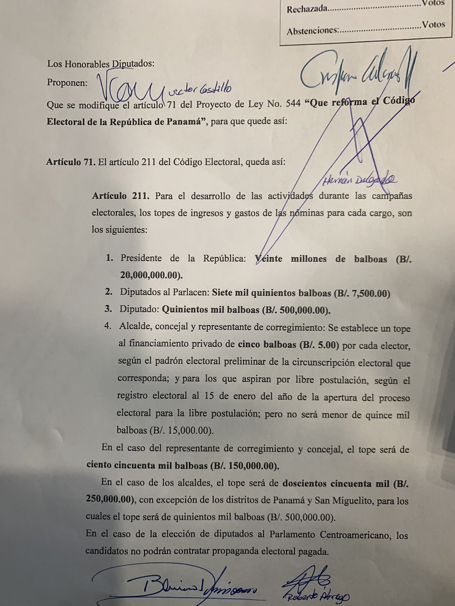 JDVasquezGut's tweet photo. Diputados del PRD proponen AUMENTAR los topes de campaña para diversos cargos de elección. 

Esto quiere decir + plata y menos equidad. 
+ intereses privados y menos transparencia. 
Seguir haciendo política sobre dinero y no sobre ideas. 

Miren como estaba y que proponen. https://t.co/GyLNT5FCEs