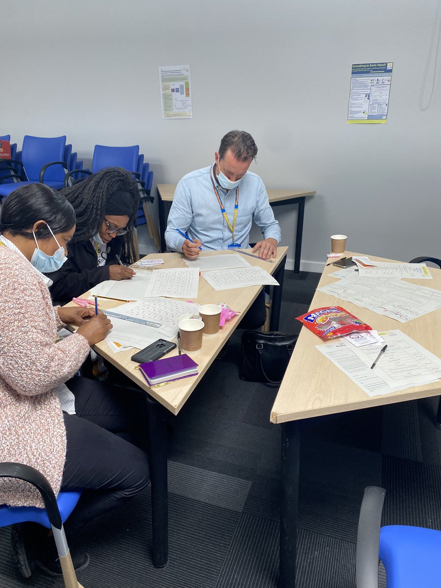 OxleasQi's tweet photo. Back to school! #mrpotatohead ✅ #pencil &amp; #ruler for #runcharts ✅  excited about #Qi✅. Welcome back to our 1st #Qi &amp; #Data face2face social distance team specific training. Thank you to the @OxleasNHS Bracton team for participating, having some great #Qi ideas &amp; conversation https://t.co/xQejGoazmn
