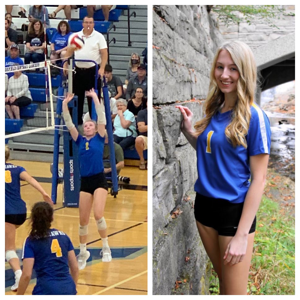 Congratulations to setter <a href="/maddie_connor1/">Maddie Connor</a> for breaking the all time career assist record at Germantown High School! The old record stood since 1998! #gtgvb