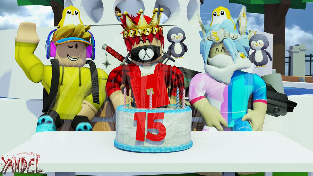YandelRoblox's tweet image. ¡Feliz 15 Aniversario de Roblox! 🎉.  Que tengas un dia increible.
#RobloxBirthday