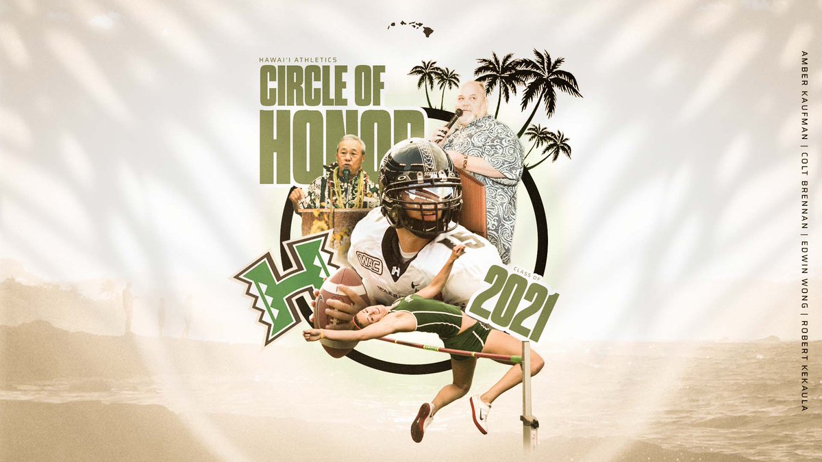 One of the most memorable Circle of Honor classes in history! 

- Colt Brennan 
- Robert Kekaula
- Amber Kaufman
- Edwin Wong

Must Read ➡️ bit.ly/3jyRSXe