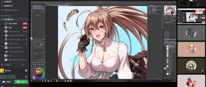 lol juicy mumei😂😂😂my friend in discord edited some holy water on this pic @A1su4 #mumei 