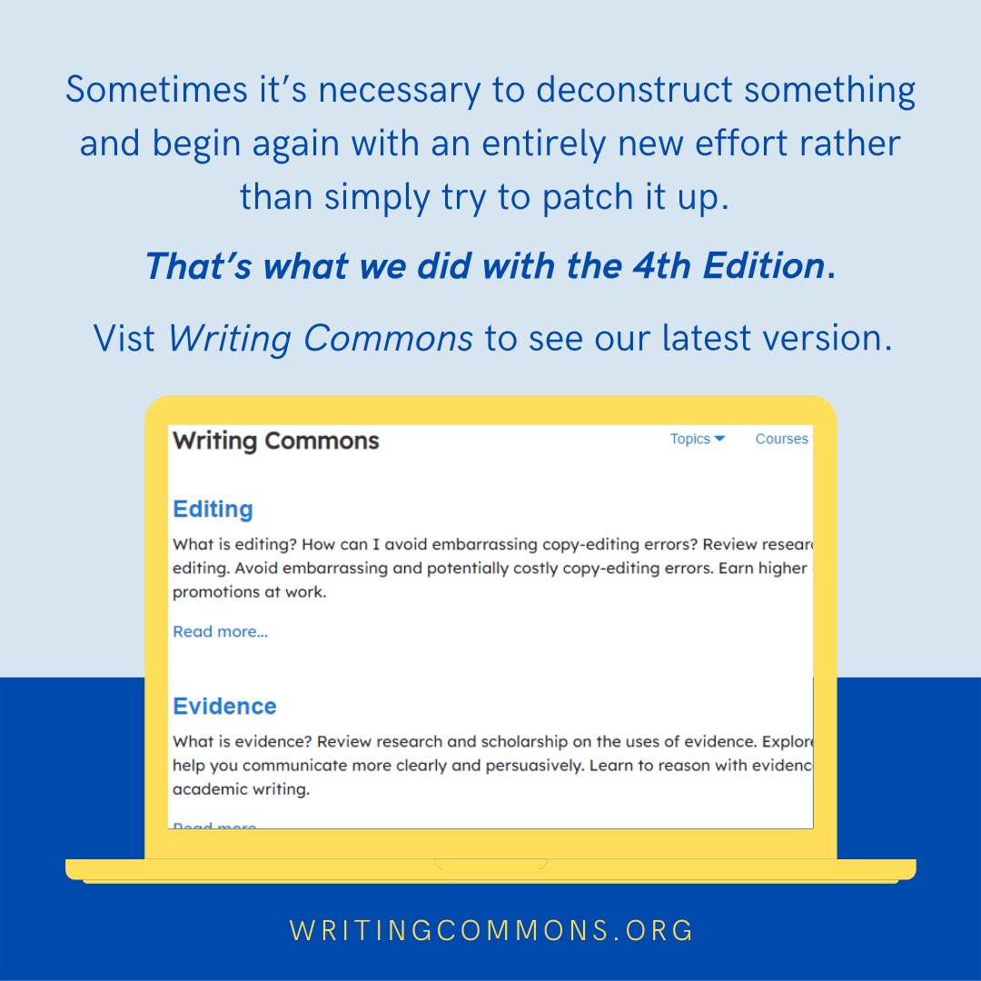WritingCommons's tweet image. Check out our newest edition at writingcommons.com!