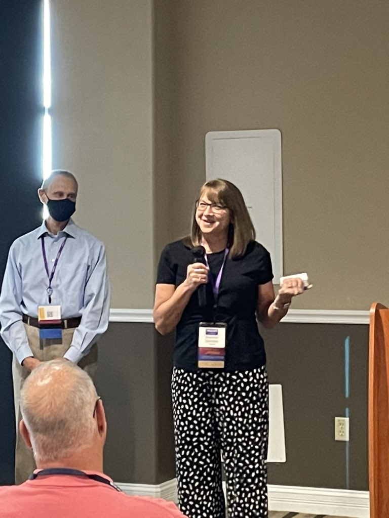Coashjohnson's tweet photo. Congratulations to Dr. Marlene DeVilbiss on receiving HR Director of the Year from @_AASPA_ #MoASPA #K12Talent https://t.co/EHRLNQt2mp