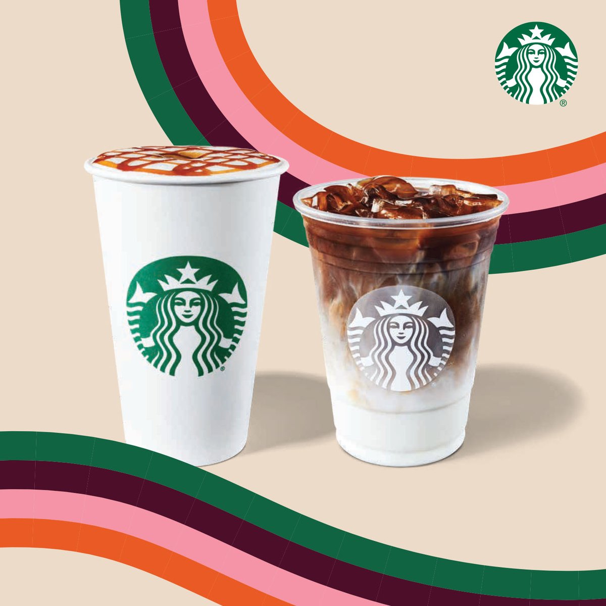 ShopCrystalMall's tweet photo. Comfort to the core. Hot or cold you can’t go wrong. Grab a new Apple Crisp Macchiato or Iced Apple Crisp Macchiato from @Starbucks today. https://t.co/4FyMkisaCE