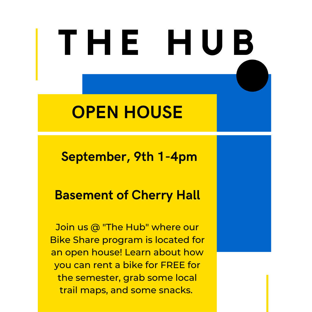 UMKCRec's tweet photo. Did you know you could rent a bike from Campus Rec? Learn more about our Bike Share program at "The Hub" open house! π΄
#umkc #umkcroos #roofit #rooup https://t.co/mdwtPp2Up5