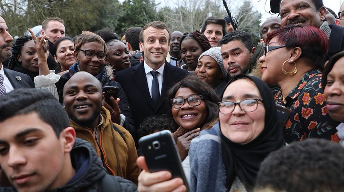 Macron, président de l’Afrance.