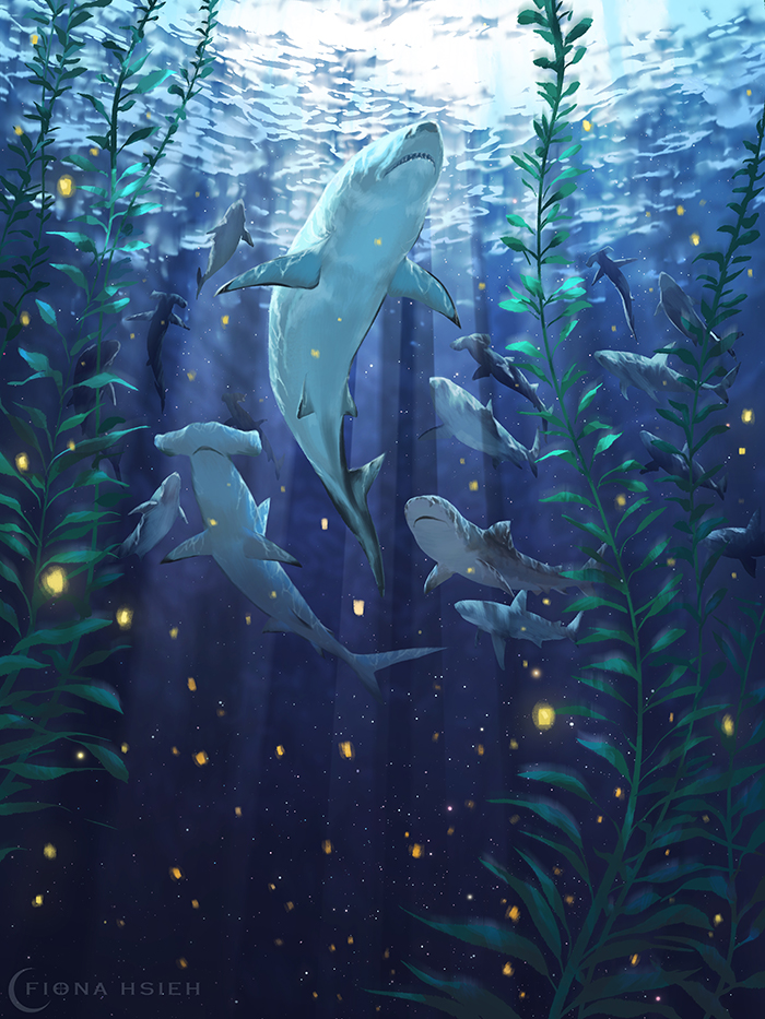 Lunaurum's tweet photo. i love shark ✨ https://t.co/1ICOF3nEfx
