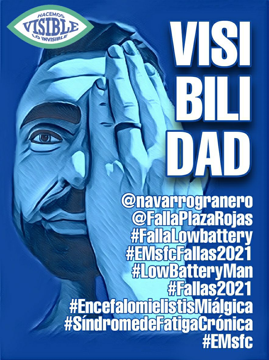 mcmotos7's tweet photo. ➡️En Valencia (España) la fiesta más importante son las #Fallas. @FallaPlazaRojas ha dedicado su #Fallas2021 a dar visibilidad a la #EncefalomielitisMiálgica #FallaLowbattery #EMsfcFallas2021 #LowBatteryMan #Fallas2021 #MEAwarenessHour https://t.co/vwnU7IcTm9