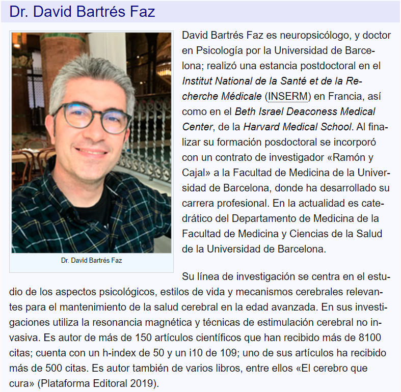 ccarnerop's tweet photo. RESILIENCIA y ENF. ALZHEIMER
Este mes hablamos en https://t.co/PO7uq4mfRv con David Bartrés sobre Resiliencia, tema sobre el que acaba de publicar un importante artículo en Annals of Neurology (https://t.co/H6XwfBAl6f). https://t.co/650WvR7CI4