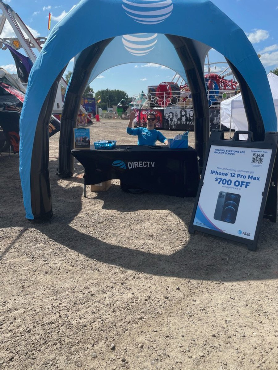 Our Saline FonePage location crushing sales at the Saline community fair this week!! #MakingWaves #number1 #LifeAtATT <a href="/JoshuaSarverDet/">Joshua Sarver</a> @TimFoxATT @ATT_ARUnited <a href="/JayPeter27/">Jay Peter</a> <a href="/trevherringSR/">Trevis Herrington</a> <a href="/CynthiaGofGLM/">Cynthia Gomez</a>