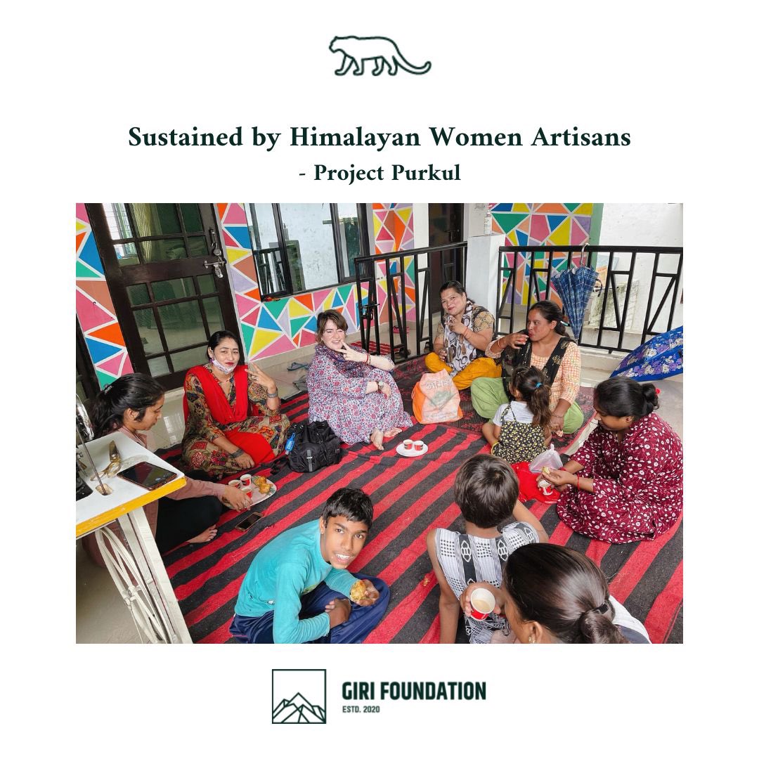 FoundationGiri's tweet photo. Project Purkul is a cloth-based handicrafts brand based out of Village Purkul, Uttarakhand that is sustained by Indian local female artisans.
Our founder, Ms @MeghaBPurohit visited the project site to encourage the women power and how well they sustain for themselves. https://t.co/VcF3OgOjpM