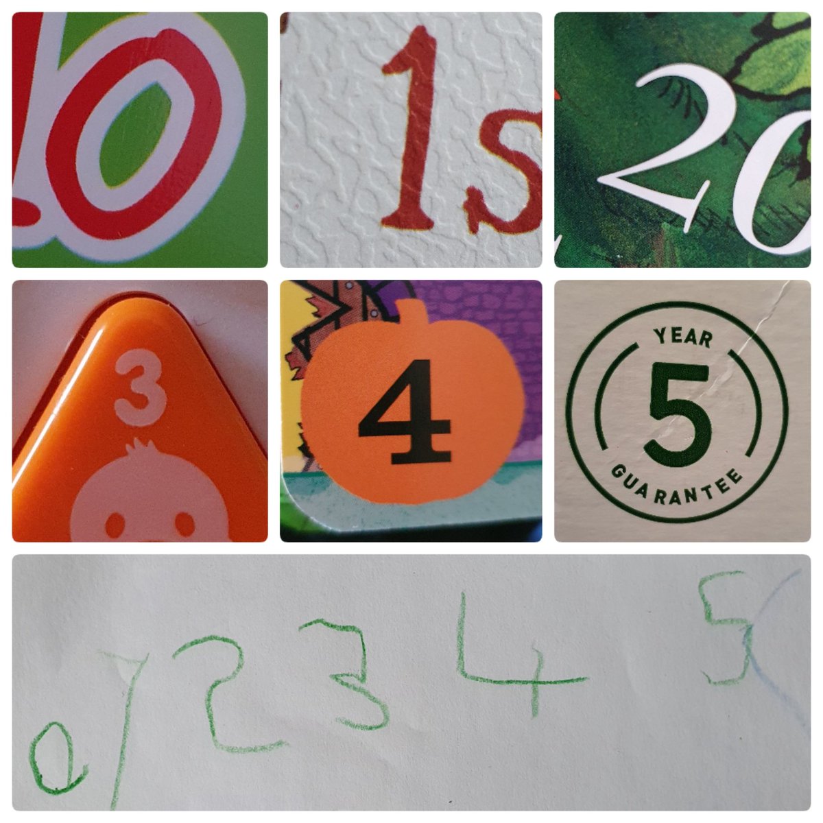 si_alderson's tweet photo. @blane_p1 Finlay practicing his numbers and finding them round the house 📝🔢 https://t.co/DxoheiN5ZD