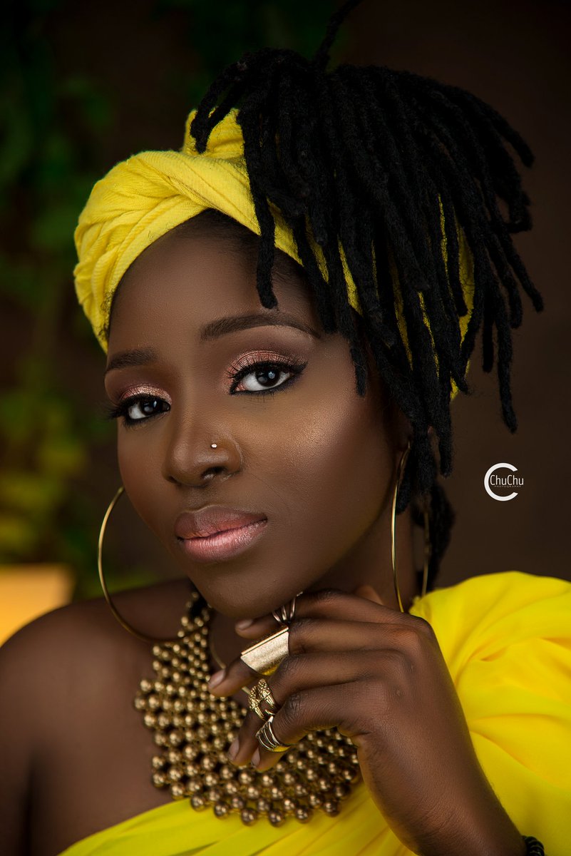 Yassssss absolute beauty , that what I'd say! Yellow 🟡 💛 , the color of positivity and optimism.... There's nothing much needed at this time than that. 
#beautyshoot
#yellow
#makeup
#photography 
#josphotographer 
#chuchuphotography