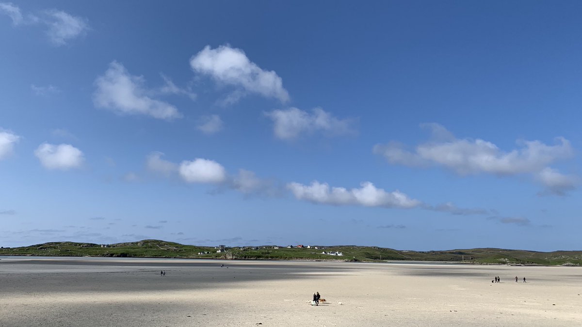 On Uig Sands Lewis today…… not a chessman to be seen!