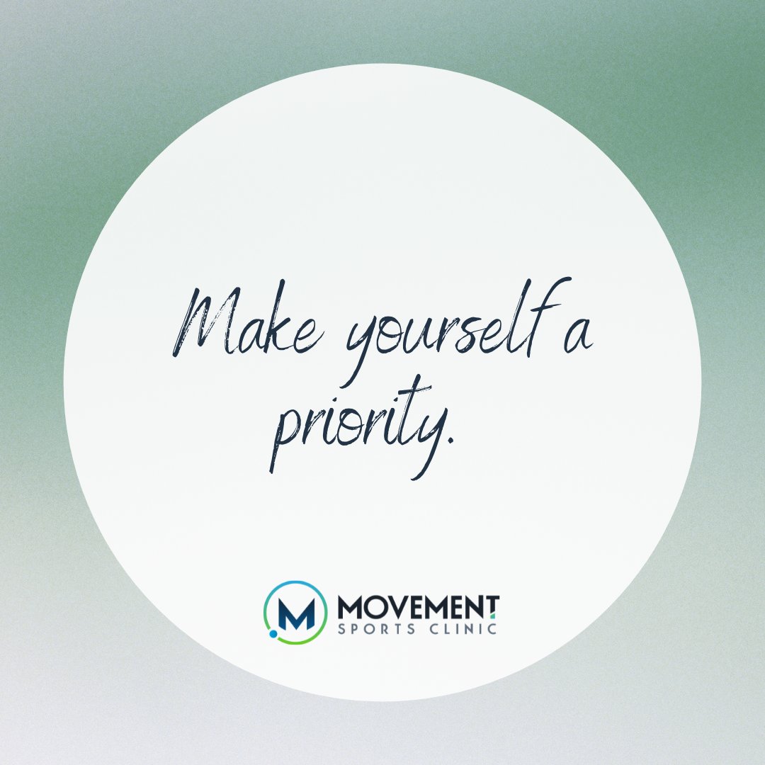 MoveSportClinic's tweet photo. You are just as important as everything else.
#yycphysiotherapy #yycmassage #yycfitness #yycrun #motivation #yycstrength #yycphysio #yycpelvichealth #iamdowntowncalgary #supportlocal #pelvichealth #yycsport #yycwomen #yycwomenshealth #yycnow https://t.co/f9hzavfePg