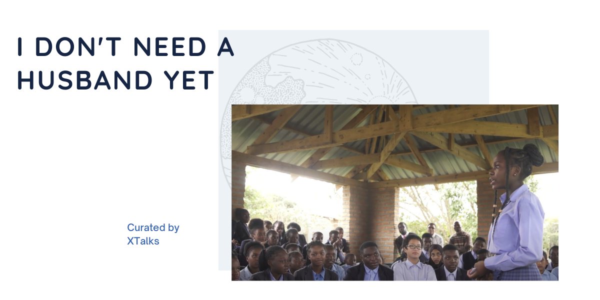 A young #girl in #Malawi argues for the elimination of #childmarriages. bit.ly/3kXwPyT #PlanetClassroom #genderequality #SDGs #globalgoals <a href="/XtalksOrg/">XtalksWORLDlistens</a>