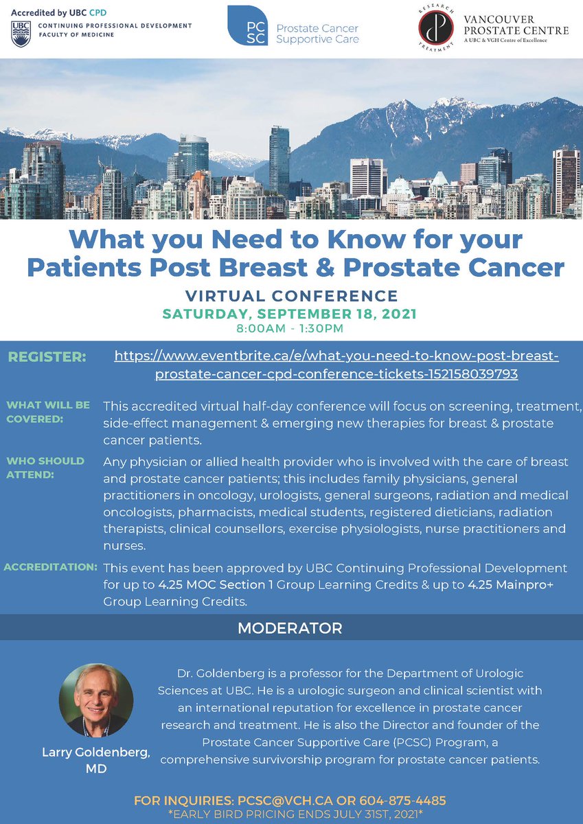 Vancouver Prostate Centre tweet media