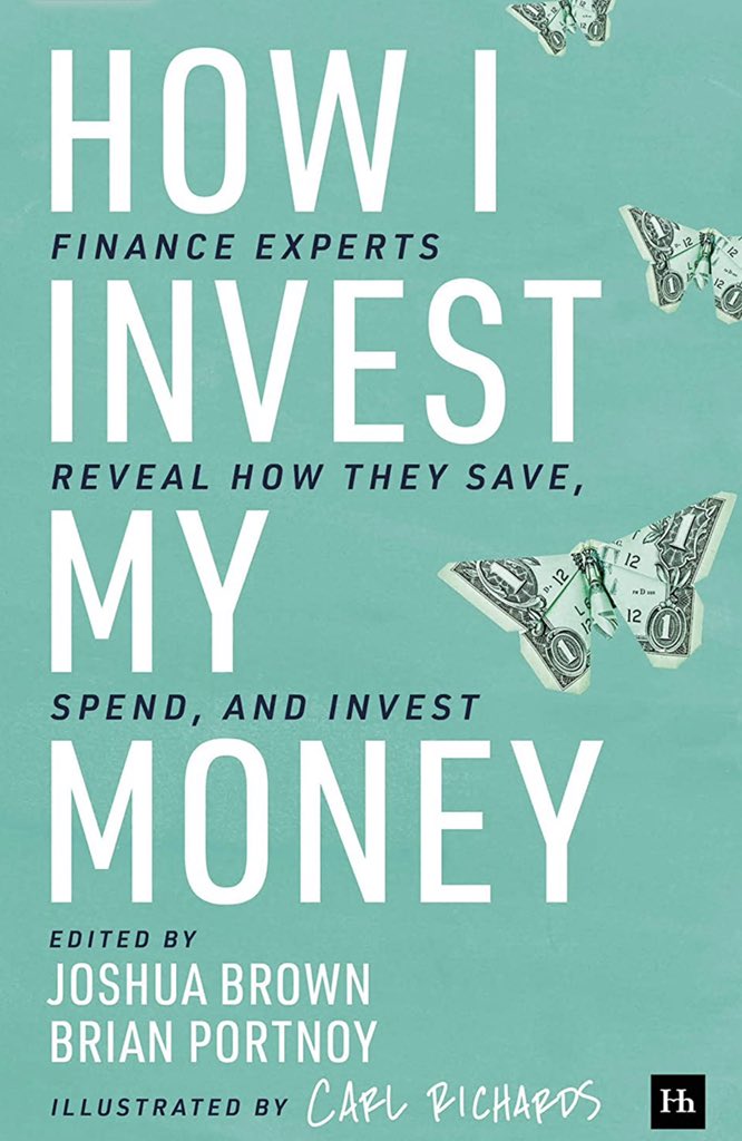 I read ‘How I Invest My Money’ by <a href="/ReformedBroker/">Josh's blog</a> and I can’t recommend it enough. It’s a great collection of stories from financial experts that share their unique investing perspectives. There’s no one way to save, invest, or spend. I especially enjoyed <a href="/morganhousel/">Morgan Housel</a> ‘s chapter