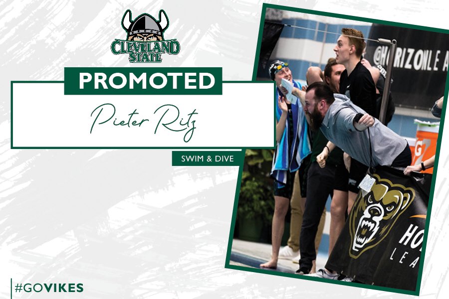CSU_SwimDive's tweet photo. 🚨ALERT ALERT🚨
@PieterRitz
PROMOTED TO
ASSOCIATE HEAD
SWIM & DIVE
COACH
We are ready to #ProgressandProsper‼️‼️‼️‼️
#OneTeamOneFamily
#VikeForLife
#GoVikes #LadyVikes https://t.co/rZxNjvjh2Q
