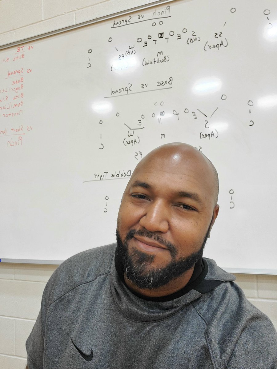 coach_hastings_'s tweet photo. I'm no football genius by ANY means, but I can count to 11. I know that if I send more than you can block, before you realize where they're coming from, I've got a good chance. 🤷🏾♂️🏈 #DefensiveShut#16-0 #multiplefronts #KeepItSimple #NumbersGame #ButICoach🏀 https://t.co/a6LKkaQP5y
