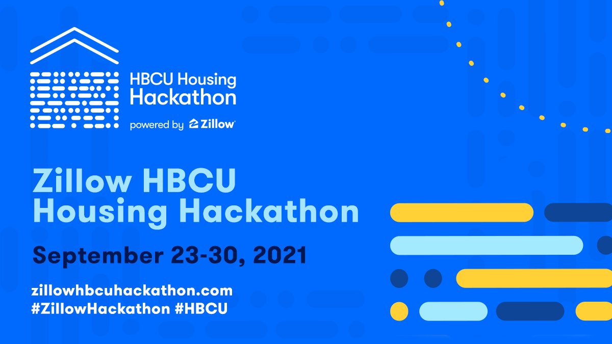 We are looking for HBCU students to join the #ZillowHackathon! Nearly $90,000 in cash and prizes is up for grabs as students gain real-world experience in the tech industry. Zillowhbcuhackathon.com #HBCU #Hackathon