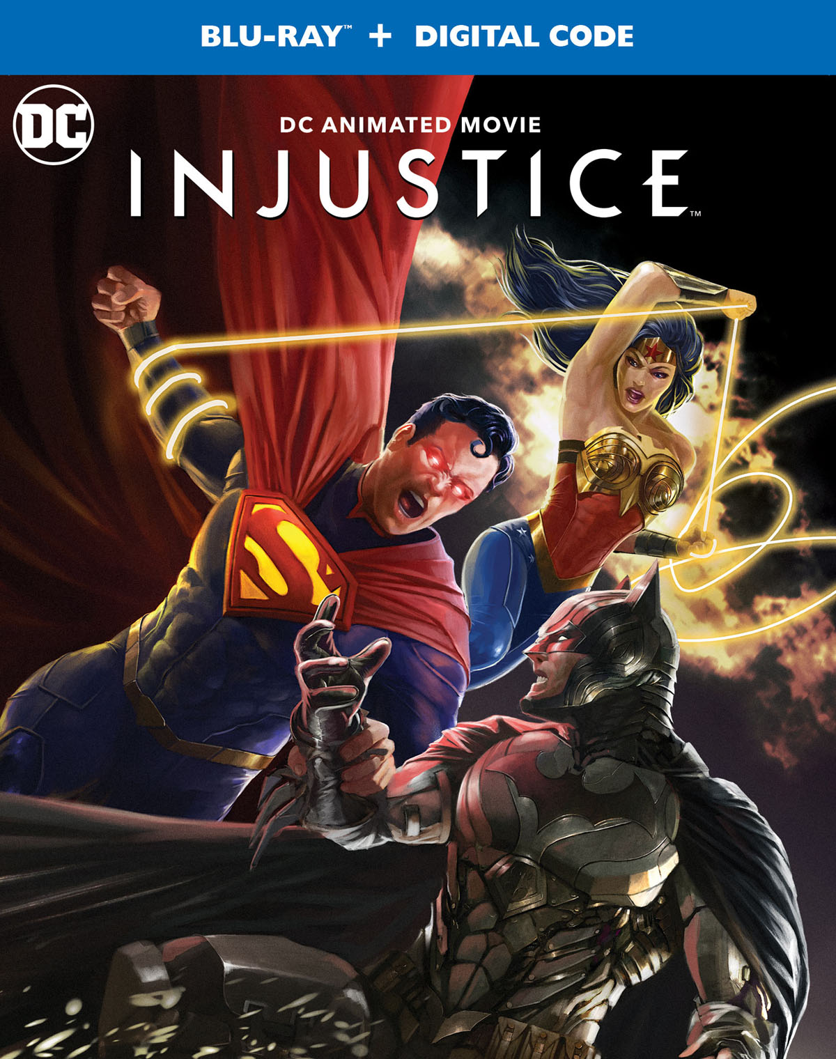 Cinepre ビデオゲーム インジャスティス 神々の激突 Injustice Gods Among Us のwarner Bros Animationによるアニメ映画化 Injustice のblu Ray 4k Ultra Hd Blu Rayが10月19日に米国でリリースされるようだ Superherohype T Co